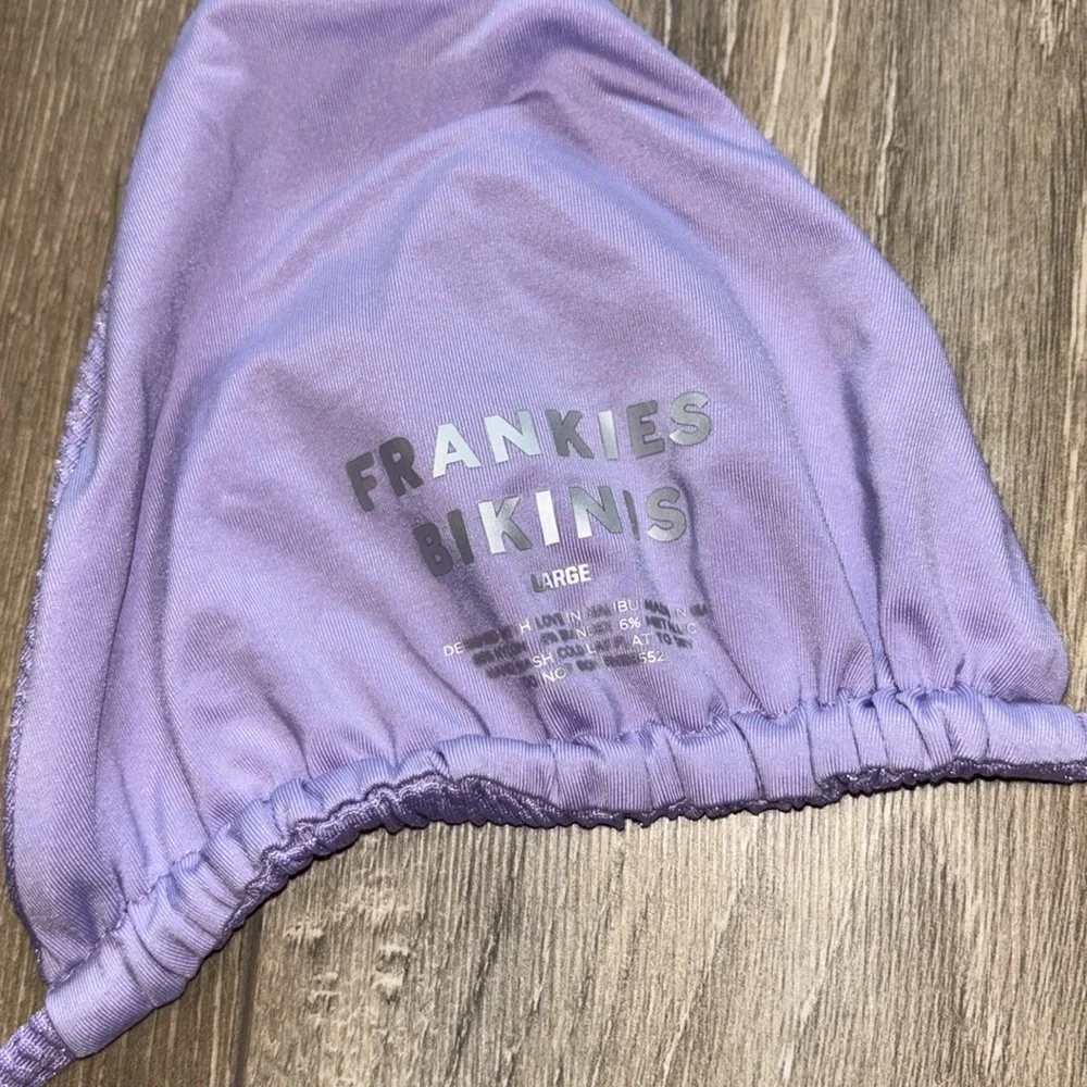 Frankie’s Bikinis Purple Bikini